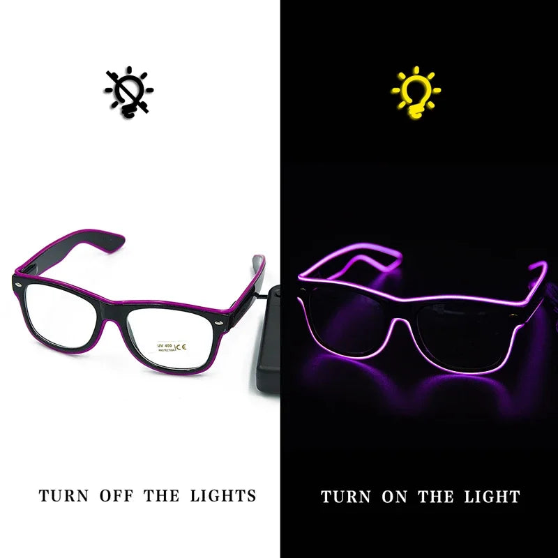 LED Glow Glasses