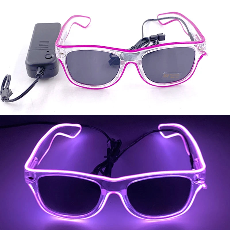 light up party glasses