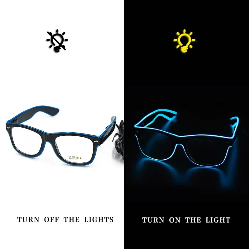 LED Glow Glasses