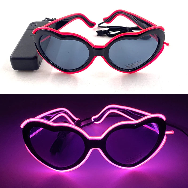 light up party glasses