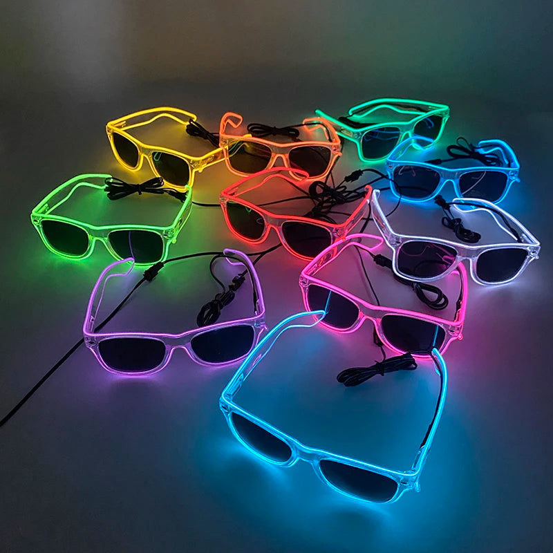 light up party glasses