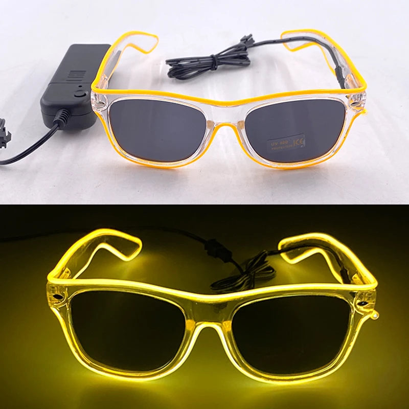 light up party glasses