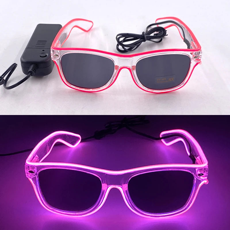 light up party glasses