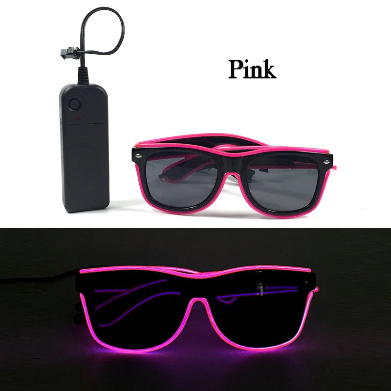 light up party glasses