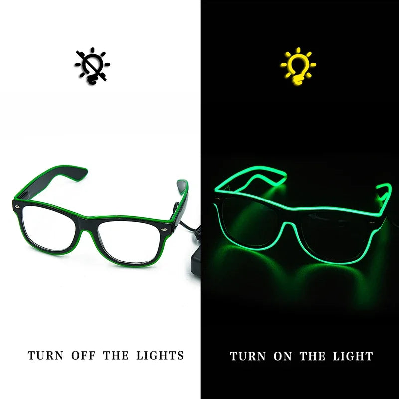 LED Glow Glasses